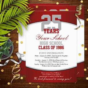 Invitation Réunion de classe personnalisable