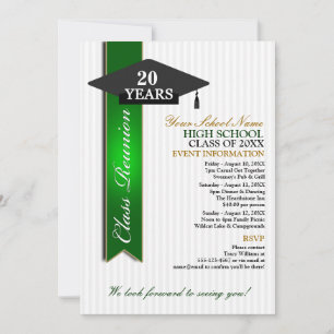 Invitation Réunion de classe secondaire
