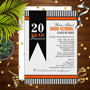 Invitation Réunion de classe secondaire