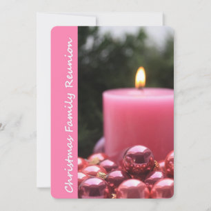 Invitation Réunion de famille de Noël