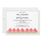 Réunion de famille d'été de pastèque