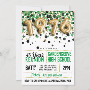 Invitation Réunion du collège 1976
