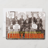 Réunion en famille - Utiliser votre photo Drôle In