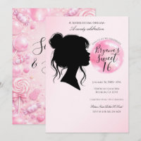 Rêve de Bubble Gum Rose Célébration Douce 16