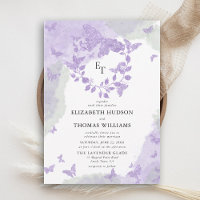 Rêve de lavande vert papillon eucalyptus mariage