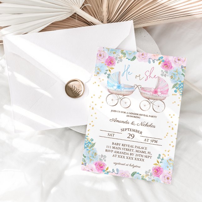 Invitation Révélation de genre (Créateur téléchargé)