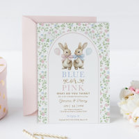 Révélation de genre vintage de lapin de cul bleu o