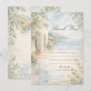 Invitation Rêverie d'Amalfi — Merci Côte Méditerranéenne 
