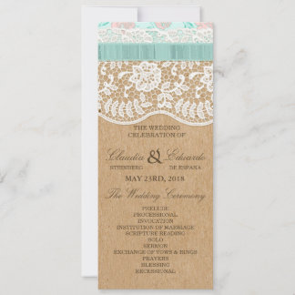 Invitation Rêves de dentelle romantiques avec des fleurs