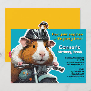 Invitation Révisez vos moteurs - c’est l’heure de la fête ! i