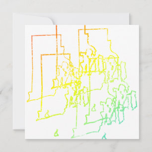 Invitation rhode island givré flou