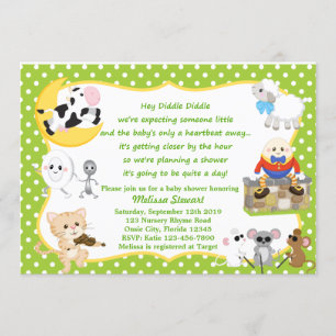 Invitation Rhyme des infirmières