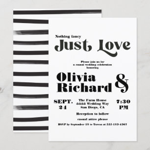 Invitation Rien de bien original rien d'aimer le Mariage de t