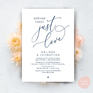 Invitation Rien De Chic, Juste De L'Amour, Réception De Maria