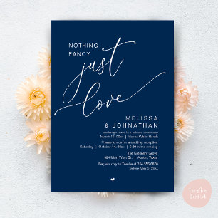 Invitation Rien De Chic, Juste De L'Amour, Réception De Maria