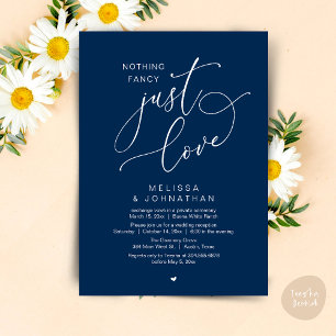 Invitation Rien De Chic, Juste De L'Amour, Réception De Maria