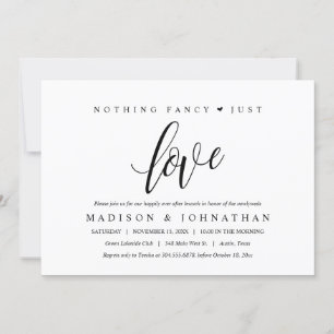 Invitation Rien de Fantaisiste, Juste de l'Amour au Brunch Ha