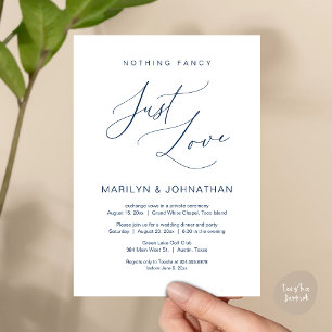 Invitation Rien de Fantaisiste, Juste de l'Amour, Dîner d'Élo