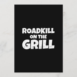 Invitation Roadkill on the Grill - Funny BBBQ Party