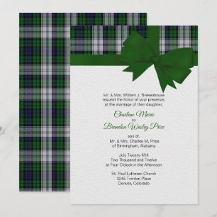 Invitation Robe Black Watch plaquée 2