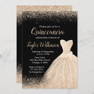 Invitation Robe Blanche Champagne Robe Faux Parties scintilla