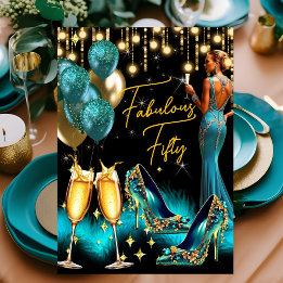 Invitation Robe de champagne bleu sarcelle fabuleuse pour ann