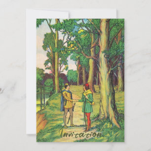 Invitation Robin des Bois et Petit Jean
