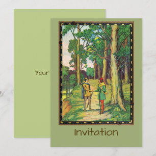 Invitation Robin des Bois et Petit Jean