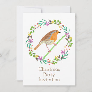 Invitation Robin Red Breast