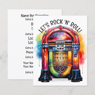 Invitation Rock 'N' Roll
