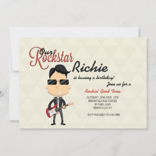 Invitation Rockstar