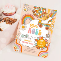 Roller super Skate Retro les années 70 Rainbow Ann