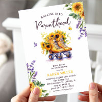 Rolling dans le Baby shower de charme Vintage de l