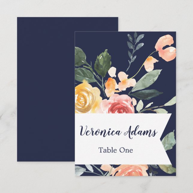 Invitation Romance Décontractée (Devant / Derrière)