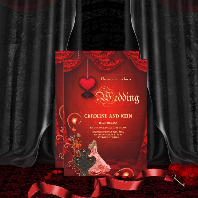 Invitation Romance gothique (Gothic Romance)