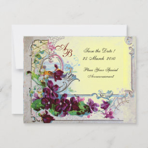INVITATION ROMANTICA 4 MONOGRAMME 2