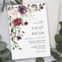 Romantique Brousset Bourgogne et Mariage de prune