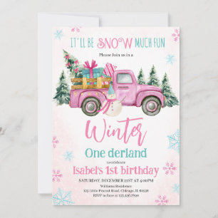 Invitation Rose Ce sera beaucoup de plaisir d'anniversaire