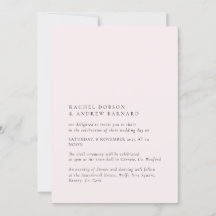 Rose délicat Doux Blush Romantique rose pâle Simpl