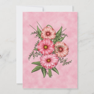 Invitation rose Gerbera Daisy