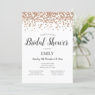 Invitation rose Gold