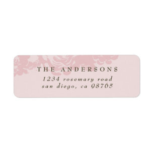 Invitation rose Gold Blooms Foil