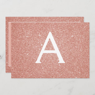 Invitation Rose Gold Parties scintillant Sweet 16 Enregistrer