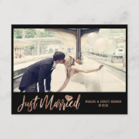 Rose Gold vient de se marier Mariage photo Faire-p