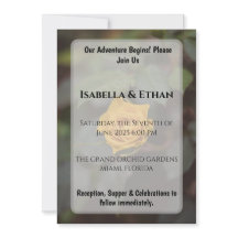 Rose jaune simple romantique Mariage de jardin som