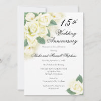 Rose | Lily Floral 15e anniversaire de mariage