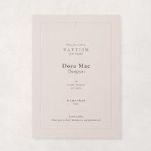 Rose Pâle Religieux Croix Arrondie Baptême