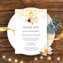 Roses aux bougies Parties scintillant Mariage roma