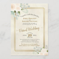 Roses ivoiriens et Eucalyptus Elegant Mariage virt