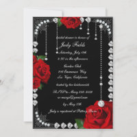 Roses Rouges Romantiques Et Fête des mariées De Di